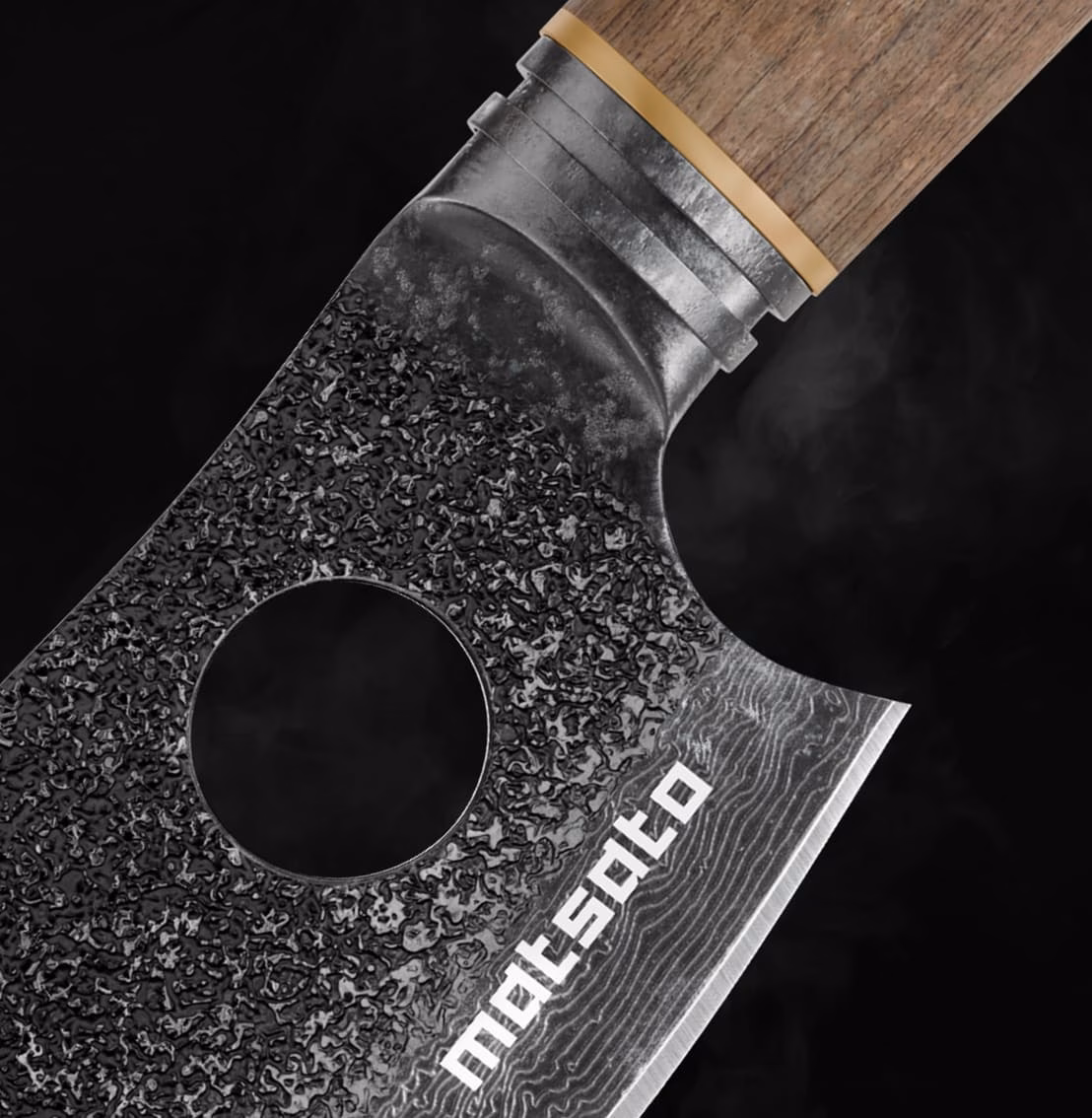 Matsato Osuren Knife Material Properties — High-Carbon Steel Forged Blade Pakkawood Construction
